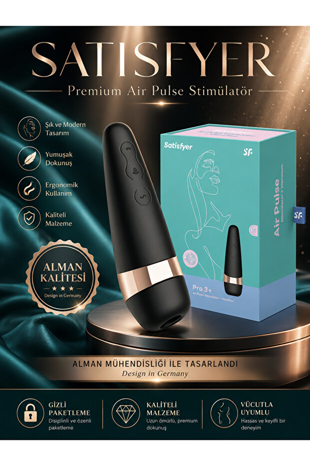Pro 3 Emiş Güçlü Lüks Vibratör - 1