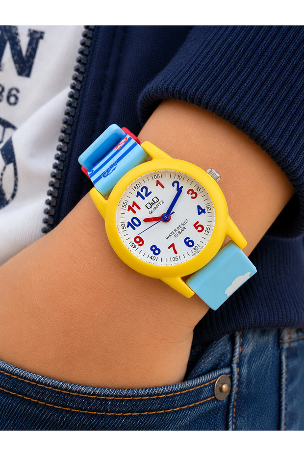 10 Atm Waterproof Boy's Wristwatch with Silicone Strap