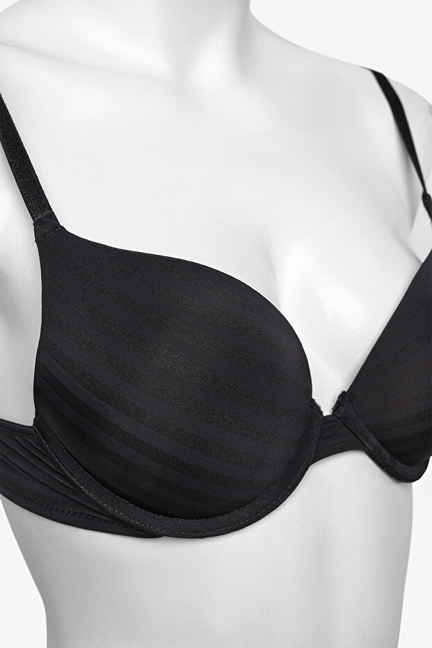 Intense Extra Push Up Essentials Schwarzer BH - 2