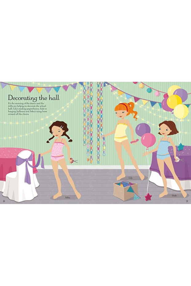 Sticker Dolly Dressing School Dance - 3