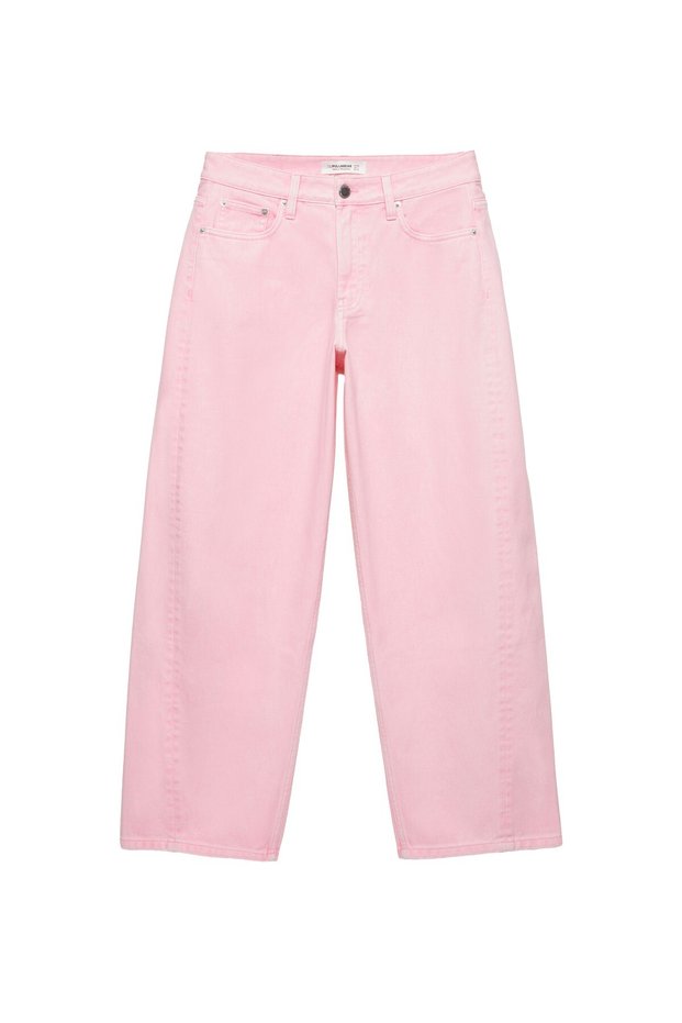 Pembe barrel jean