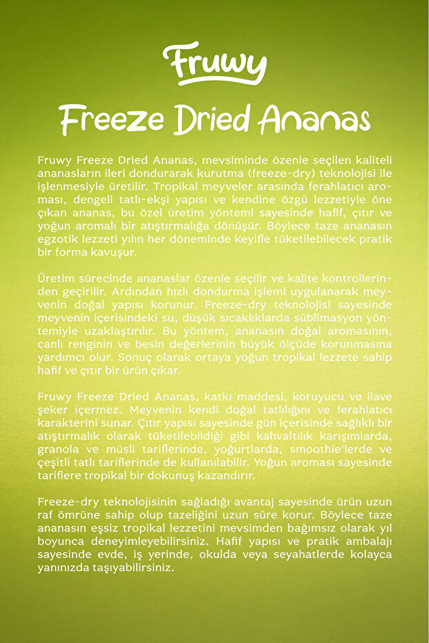 Freeze Dried Ananas - 7
