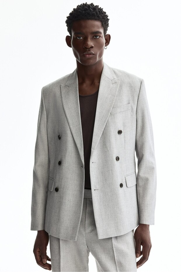 Kruvaze Ceket Regular Fit