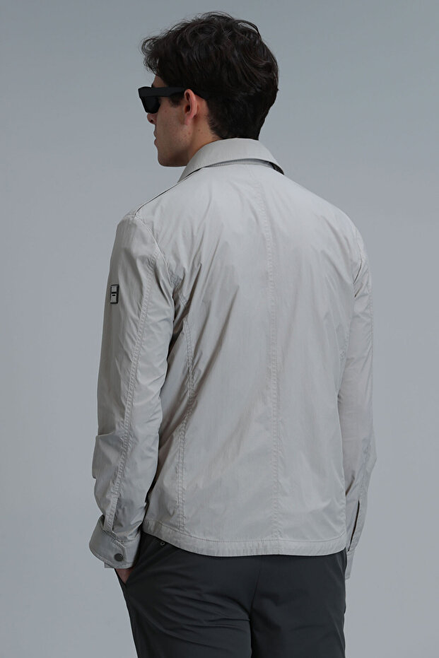 Terry Men's Coat Gray - 6