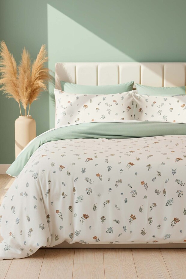 Blush Double Duvet Cover Set Cotton