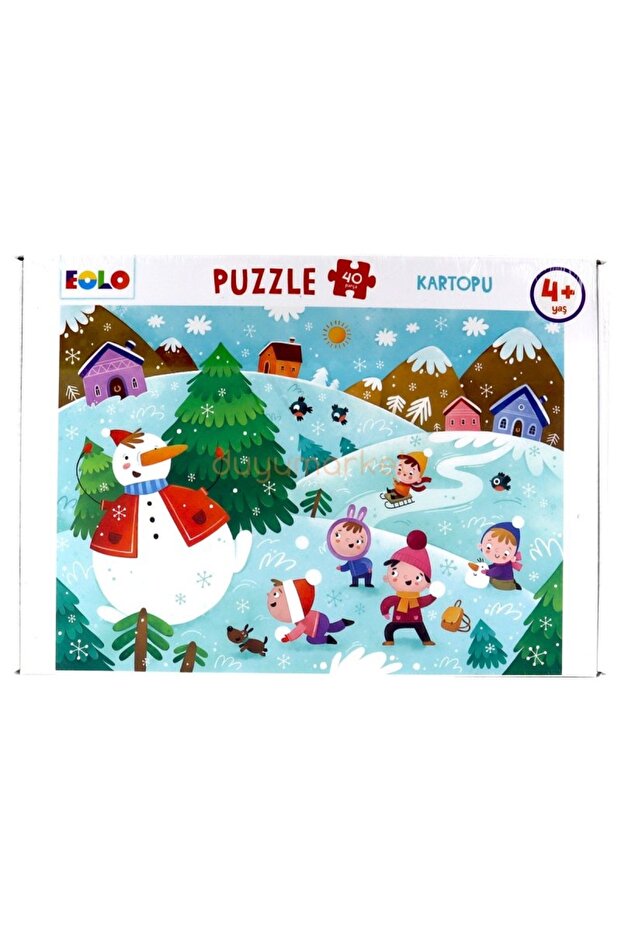 40 Piece Puzzle - Snowball