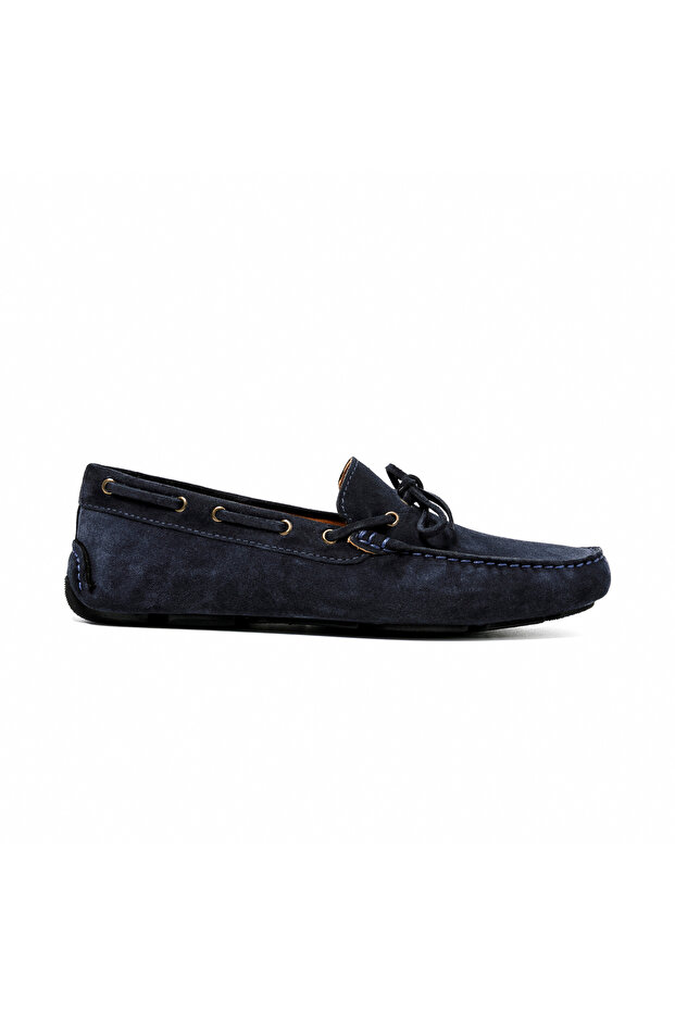 حذاء أكسفورد (كلاسيكي) للرجال MO-7810-7574 Giuseppe Mengoni Dark Navy Suede