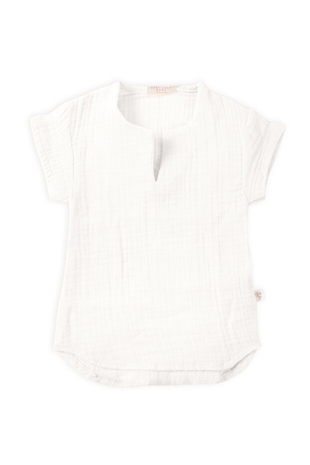 100% Organic Cotton Muslin Tunic