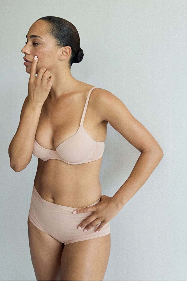 2-pack padded underwired cotton bras