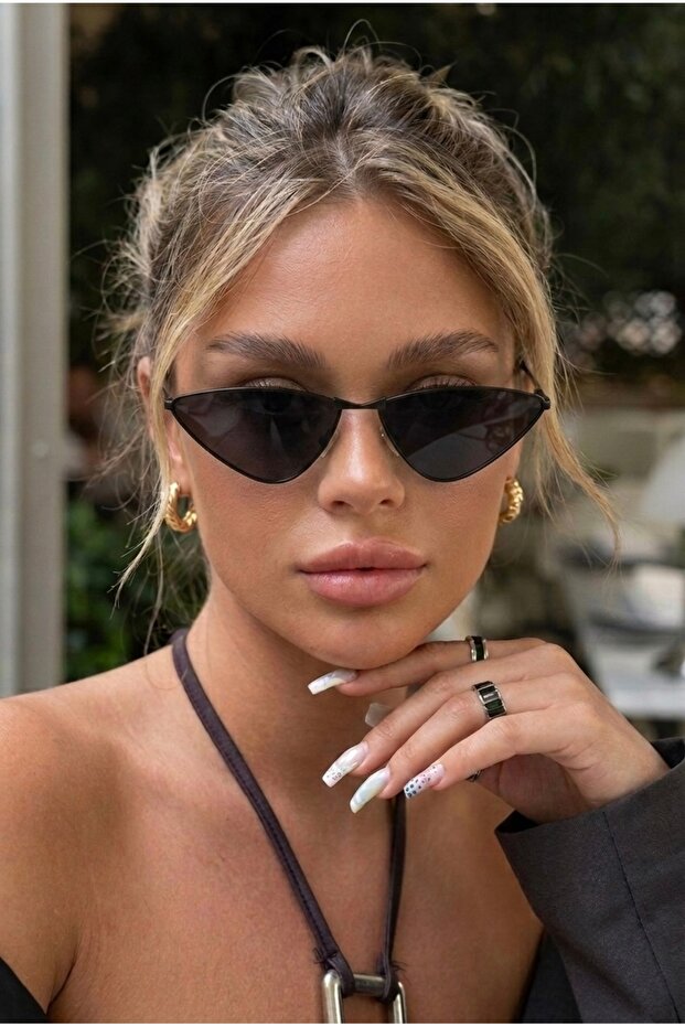 Rings Purp Black Unisex Sunglasses