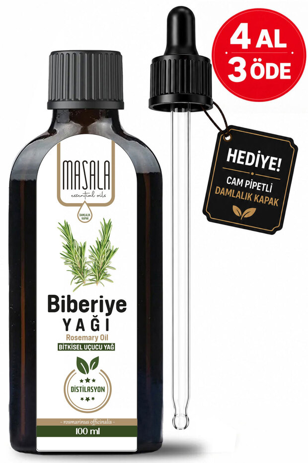 100 ml Pure Rosemary - Rosemary Oil with Bird