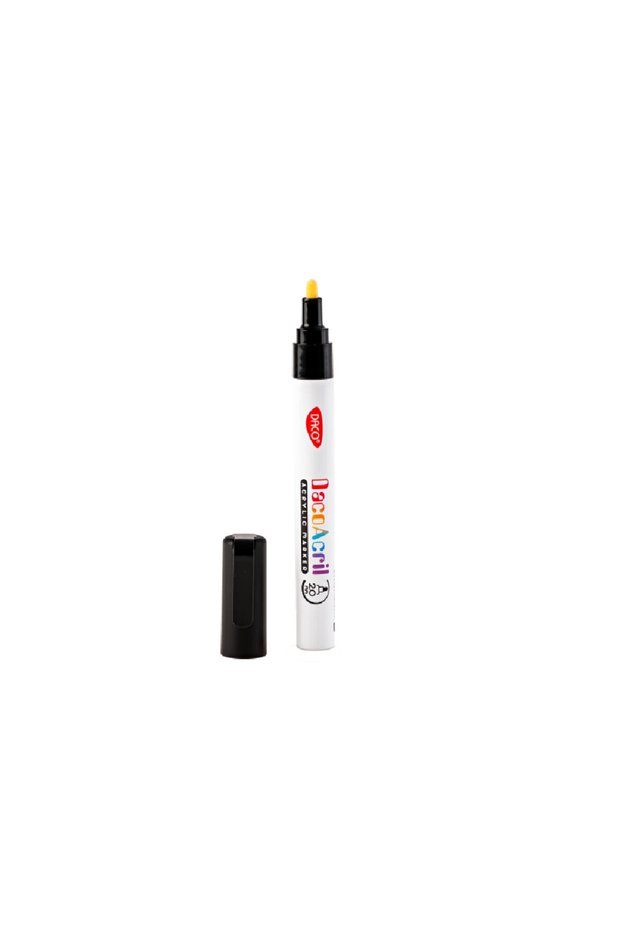 Marker acrilic DACO, negru