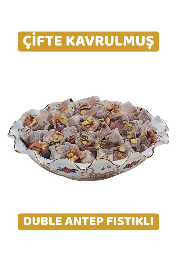 Double roasted pistachio turkish delight 1kg