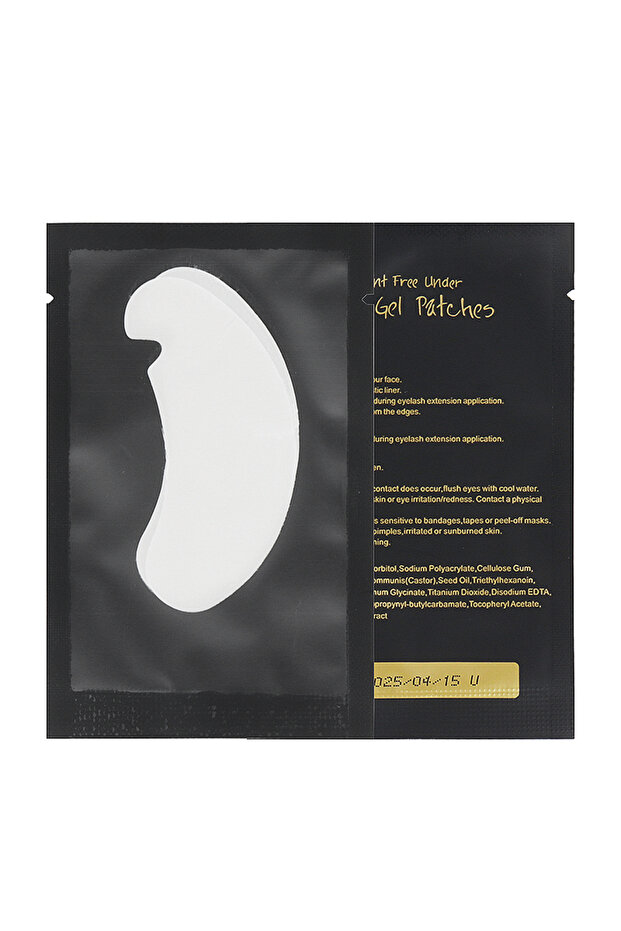 U shaped 50 Pairs Gel Eye Patches Eyelash Extension Under Eye Pads Makeup Lashes Patch Tip Stickers