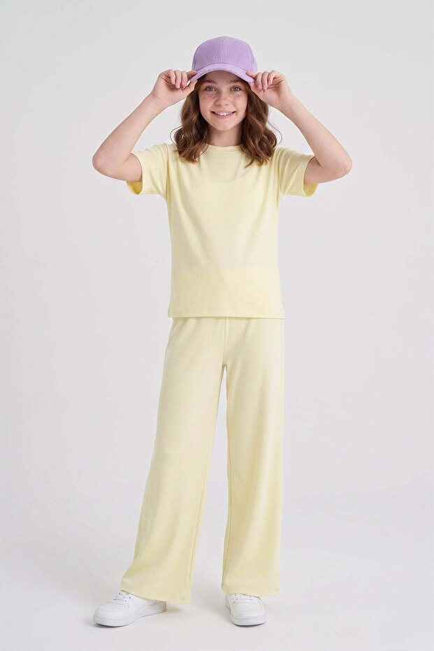 Basic Modal Fabric Girls' 2-Piece Set