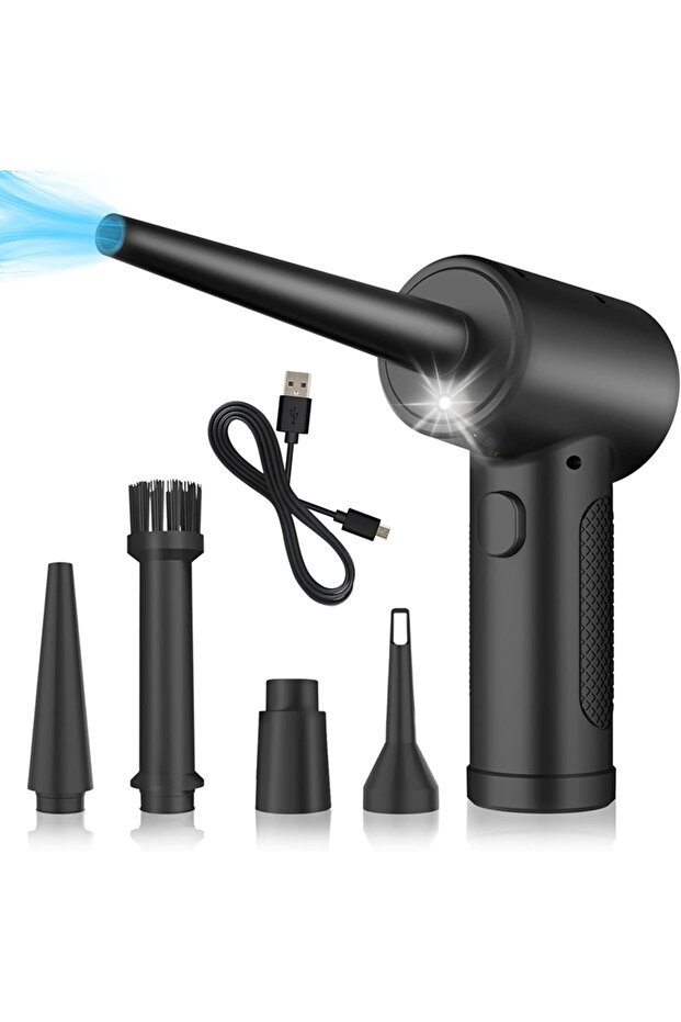 TG4195 Compressed Air Duster for Keyboard Electric Air Blower Computer Cleaning Cordless Air Dust C