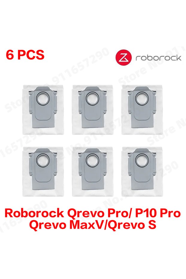 roborock dust bag X6 Fit for Roborock Qrevo Pro / P10 Pro / Qrevo MaxV / Qrevo S Parts Robot Vacuum