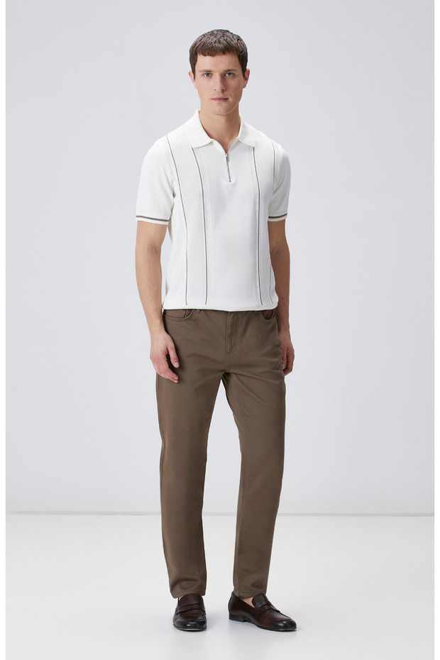 Vizon Casual Pantolon