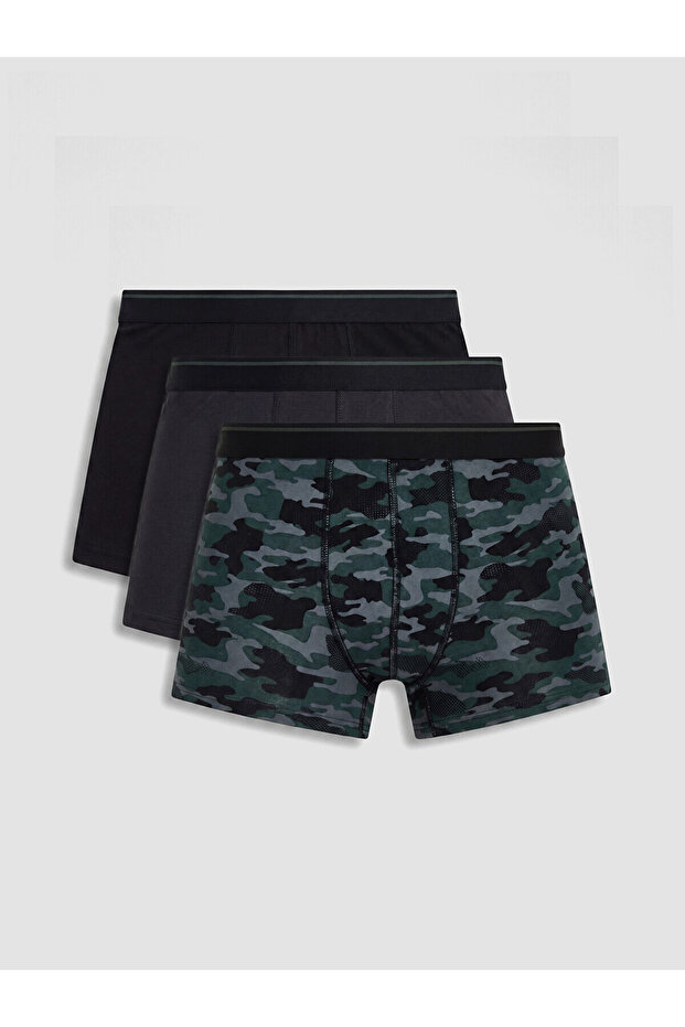 Nevavm Cotton Flexible Men's Boxer 3-Pack with Difference