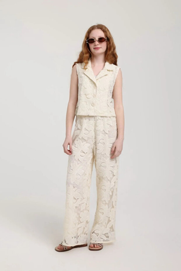 8-14 Years Berceste Prime Girls' Set-Latte