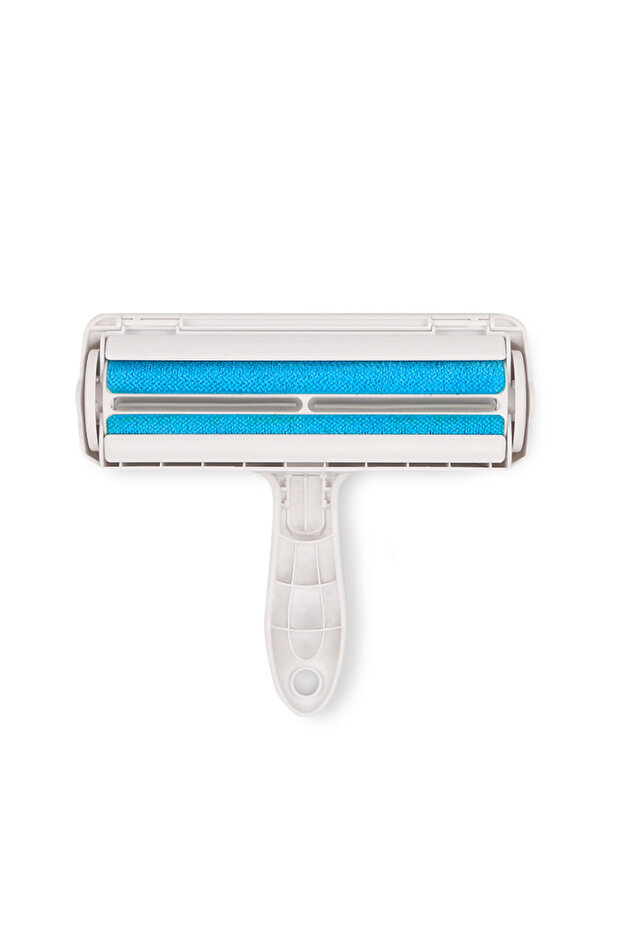 Blue 1Pcs Pet Hair Remover Roller - Dog & Cat Fur Remover with Self-Cleaning Base - Efficient Animal
