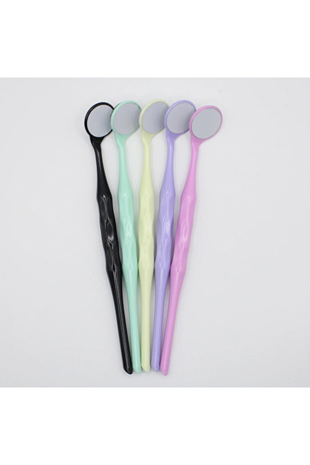 5pcs 5pcs Dental Mouth Mirror Premium Front Surface Exam Reflector Double Sided Oral Mirrors Dentist