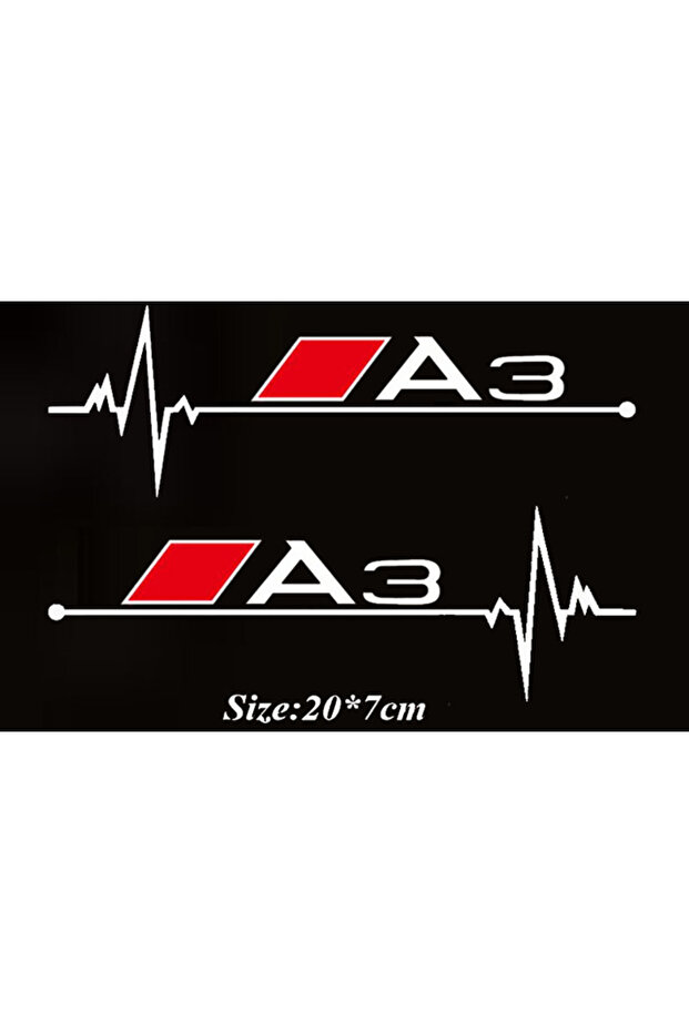 ملصق نوافذ السيارة A3 (قطعتان) لسيارات أودي A3 P8 B5 B6 B7 B8 B9 C5 C6 C7 A4 A5 A6 A7 A8 8P 4F TT