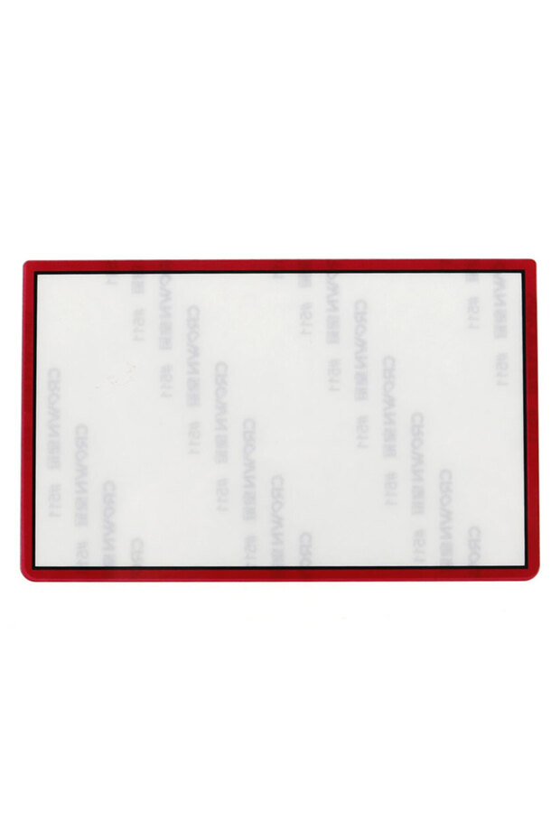 Glass Red Replacement Upper Front Top Screen Frame Lens Cover LCD Screen For 3DS XL LL New 3DSXL