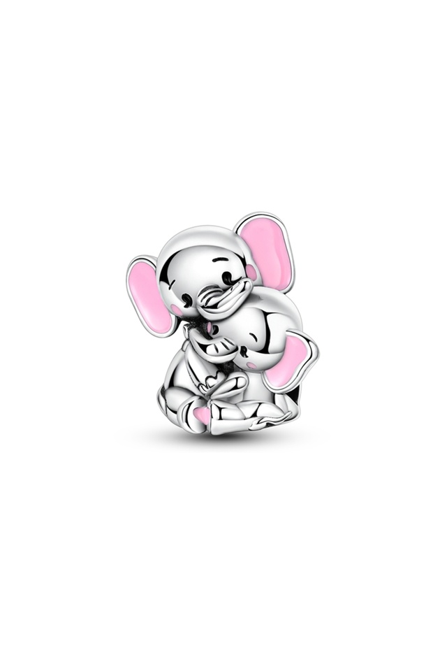 KTC1537 Pink Charms Original 925 Sterling Silver Heart Bow Perfume Bottle Charms Beads Pendants Fit