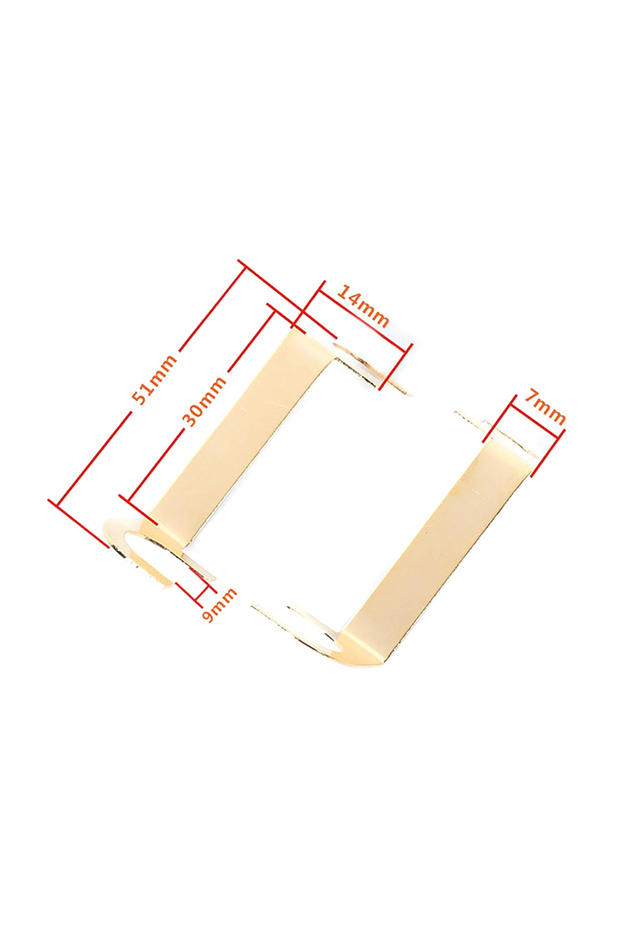 KOQZM Curved piece 1/2Pair Speaker Pure Copper Connection Piece Four Column Double Line Sound DIY Au