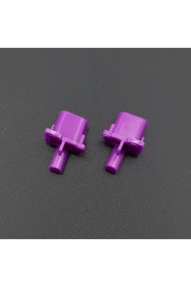 Purple Replacement Share Button for PS5 Controller - Durable Plastic Gamepad Share Key