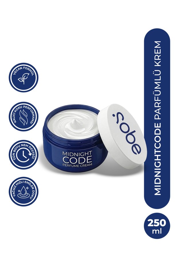 Perfumed Moisturizing Cream Midnight Code Men 250 ml