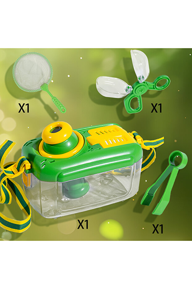 Upgrade the 4 pcs Insect Observation Box With Magnifying Glass Children's Insect Observation Box Tra