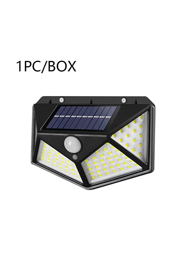 Solar 100LED light 100LED Solar Wall Lamp Outdoor Lampwaterproof Motion Sensor Solar Powered Sunligh