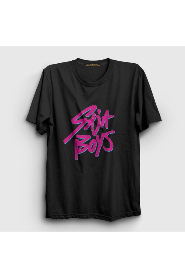 Unisex Black Logo Only Boys K Pop Demon Hunters T-Shirt 573118Tt