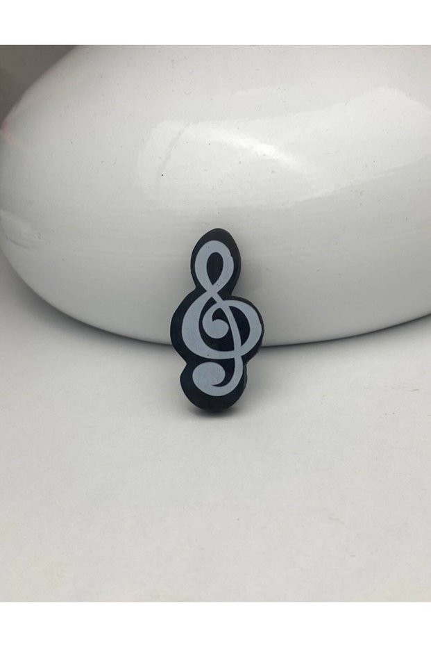 Note Music Patterned Eraser - Left Key