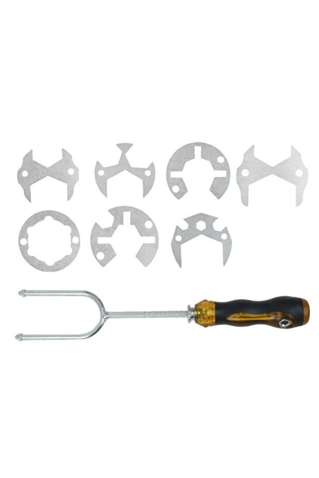 11 PC All-in-one Design Plumbing Tool Multi-size 360-degree Rotation Bathroom Sink Wrench Tight Spac