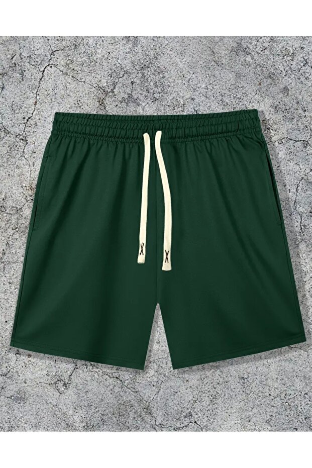 New Season Brooklyn Printed 2 Yarn Summer Double Pocket Boys' Bermuda Shorts