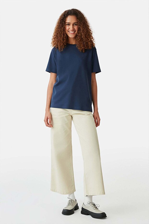 Tricou Basic Premium - Bleumarin - 3