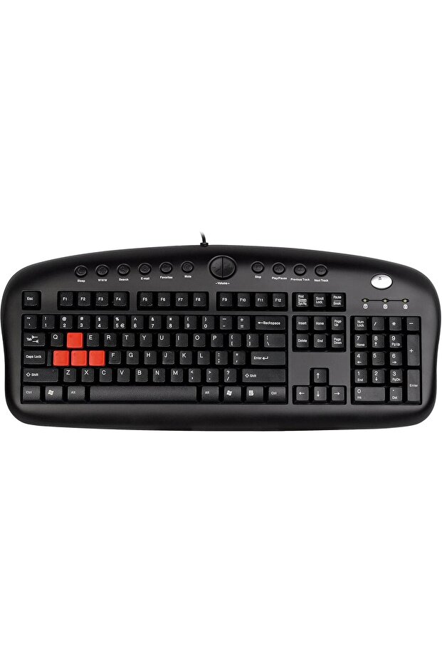 Kb-28G Siyah Usb Multımedya Gamer Klavye