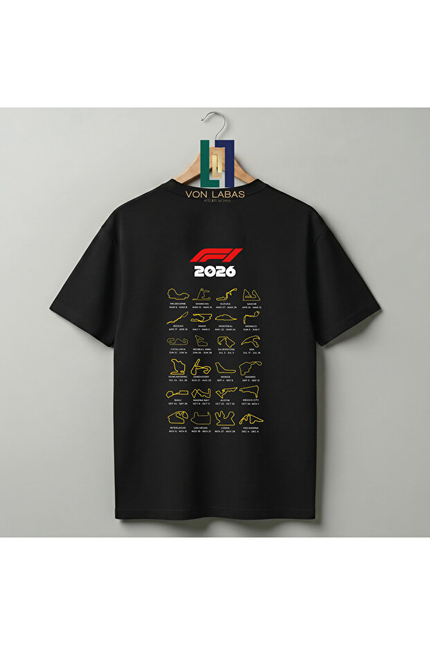 F1 Design Premium Cotton Unisex T-Shirt - High-Quality Custom Print