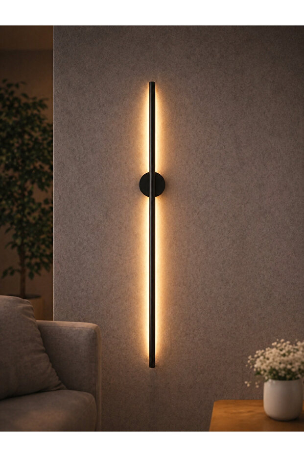 CT-5211 شمعدان LED زخرفي أسود - ضوء نهاري