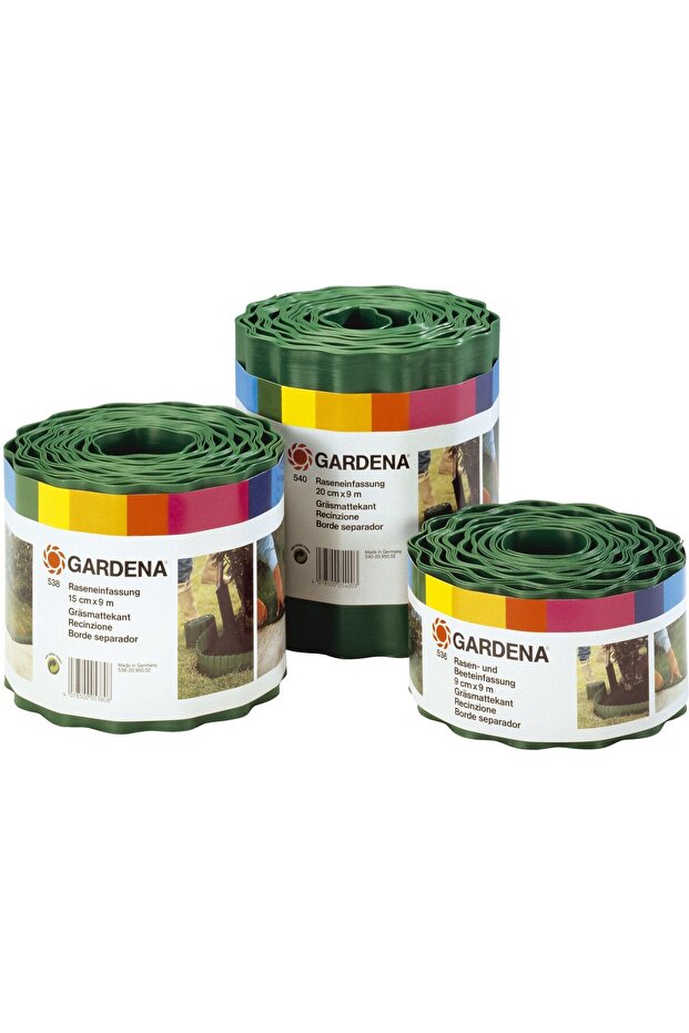 separator de gazon, 15 cm, verde - 1