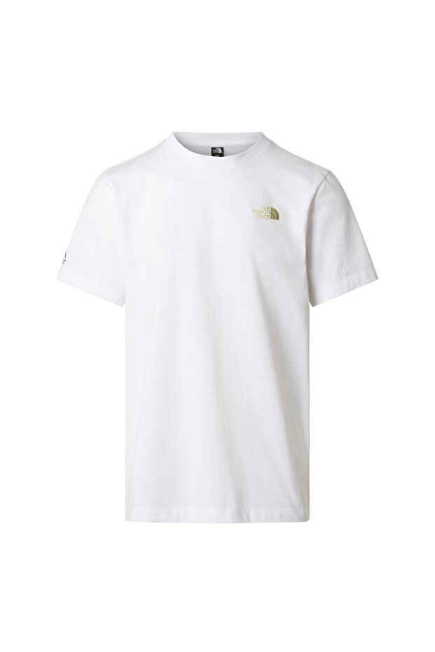 M Ma Graphic Regular Short Sleeve Tee-Gr Men's T-Shirt Nf0A8Ga4Fn41 White-M