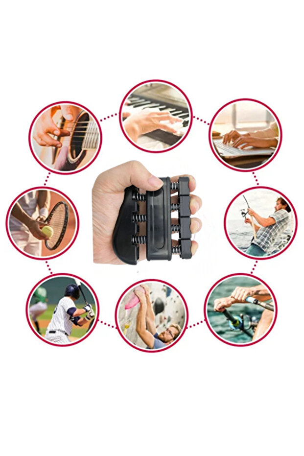 Piano Guitar Hand Finger Trainer Strengthener Finger Force Trainer Exercise Tool