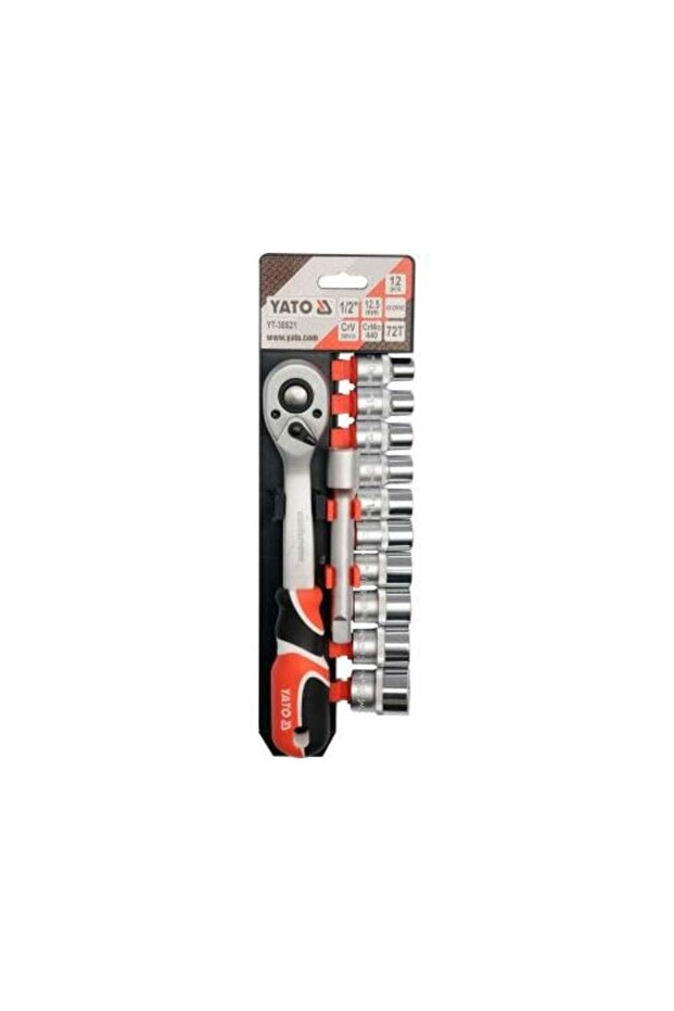 1/2"Dr Socket Set 12Pcs Yt-38821