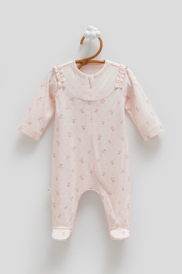Baby Girl 1526 Acurlu Jumpsuit Pink