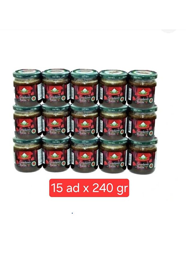 Ekonomik SET Bitkisel Ballı Enerji karışımlı macun(15 adet x 240gr) - 1
