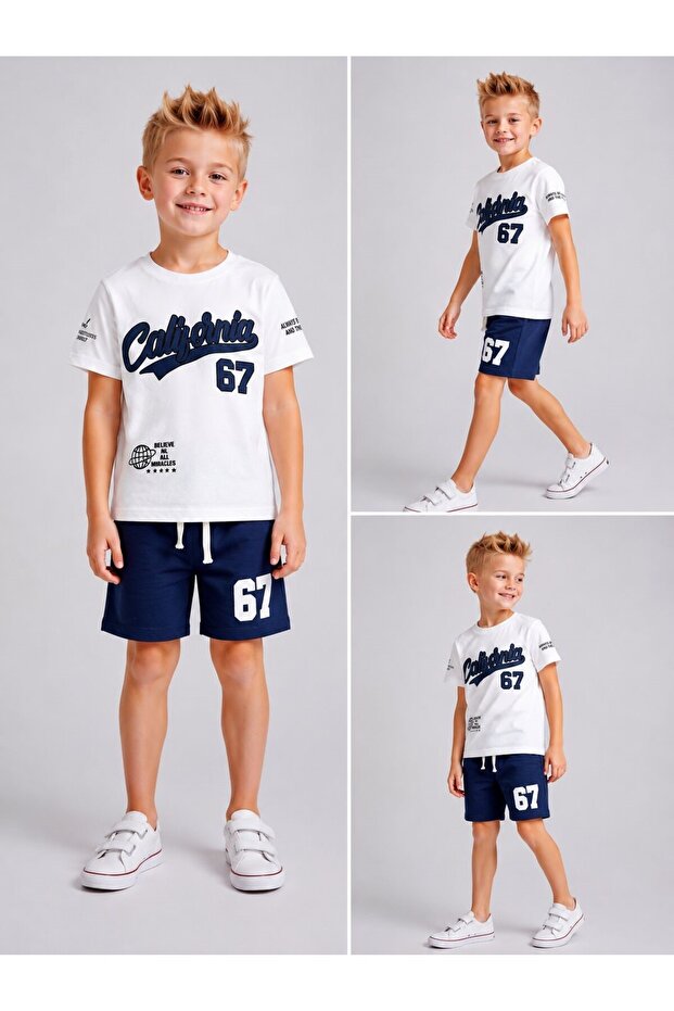 Boys' Shorts Top and Bottom Set