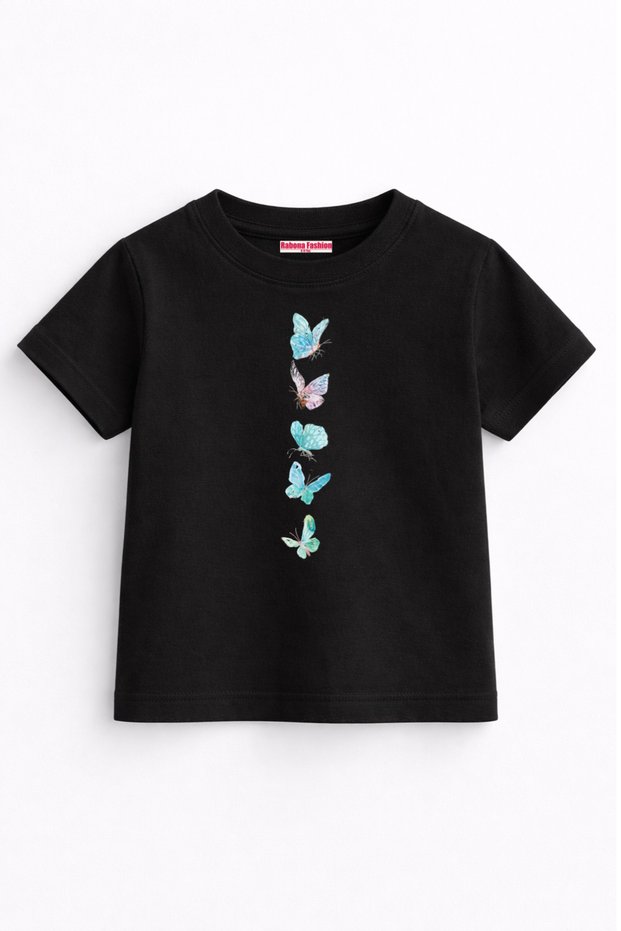 Pastel Butterflies Kids T-Shirt